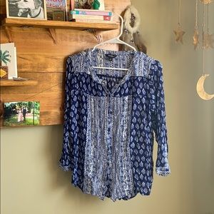 Lucky Brand Breezy Blouse